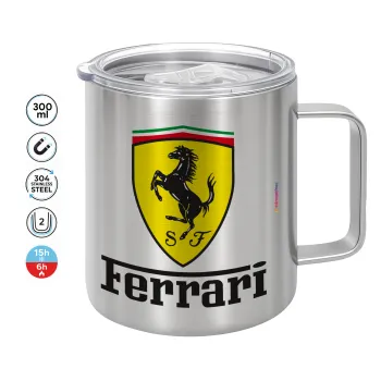 Ferrari S.p.A., Mug Stainless steel double wall 300ml