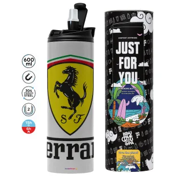 Ferrari S.p.A., Tumbler stainless steel GREY 600ml