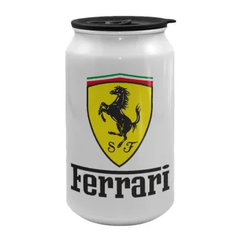 Ferrari S.p.A., Κούπα ταξιδιού μεταλλική με καπάκι (tin-can) 500ml