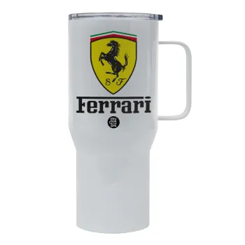 Ferrari S.p.A., Mega Stainless steel Tumbler with lid, double wall 750L