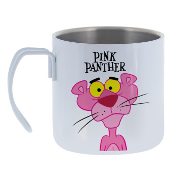 Pink Panther cartoon, Mug Stainless steel double wall 400ml