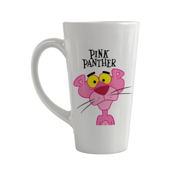 Pink Panther cartoon, Κούπα κωνική Latte Μεγάλη, κεραμική, 450ml