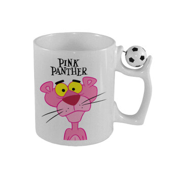 Pink Panther cartoon, Κούπα με μπάλα ποδασφαίρου , 330ml