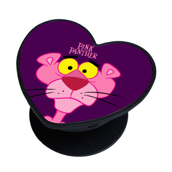 Pink Panther cartoon, Phone Holders Stand  καρδιά Μαύρο Βάση Στήριξης Κινητού στο Χέρι
