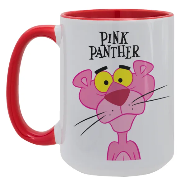 Pink Panther cartoon — Mega 15oz Κόκκινη
