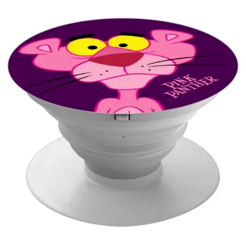 Pink Panther cartoon, Phone Holders Stand  Λευκό Βάση Στήριξης Κινητού στο Χέρι