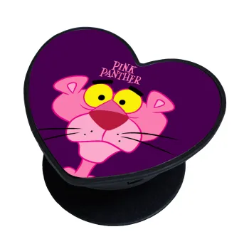 Pink Panther cartoon, Phone Holders Stand  καρδιά Μαύρο Βάση Στήριξης Κινητού στο Χέρι