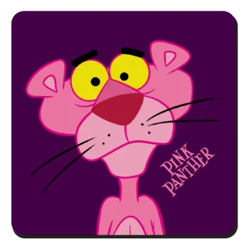 Pink Panther cartoon, Τετράγωνο μαγνητάκι ξύλινο 9x9cm