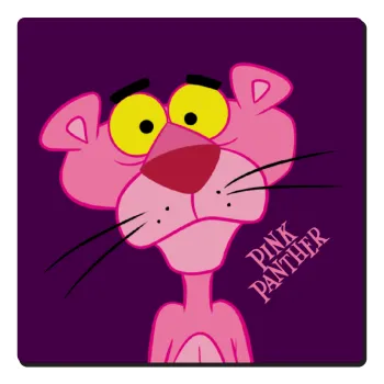 Pink Panther cartoon, Τετράγωνο μαγνητάκι ξύλινο 6x6cm