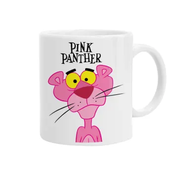 Pink Panther cartoon, Ceramic coffee mug, 330ml