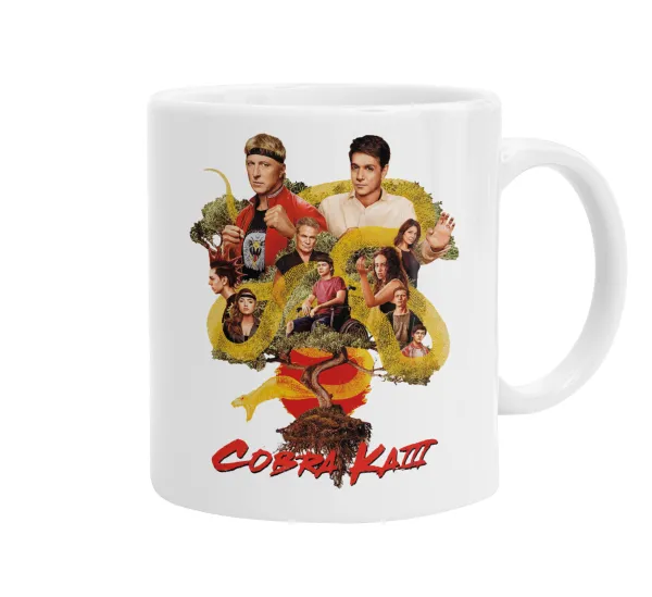 Cobra Kai tree — Κούπα, κεραμική, 330ml