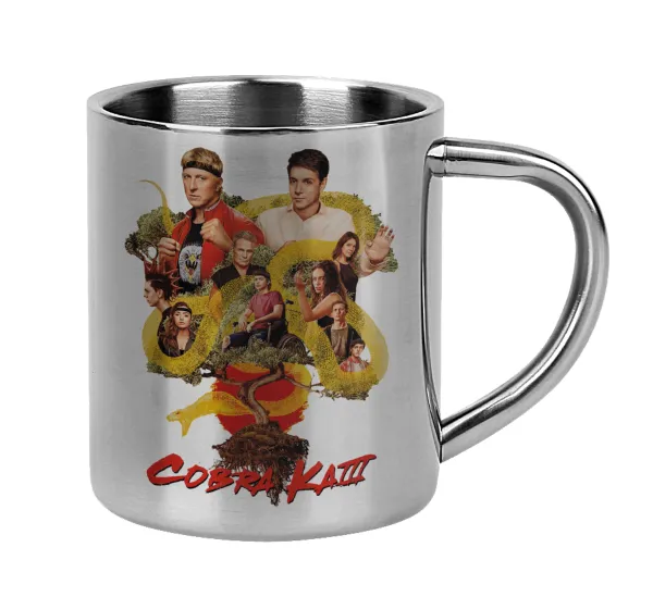 Cobra Kai tree — Mug Stainless steel double wall 300ml