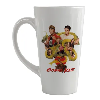 Cobra Kai tree, Κούπα κωνική Latte Μεγάλη, κεραμική, 450ml