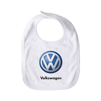 VW Volkswagen, Σαλιάρα με Σκρατς μεγάλη (35x28cm)