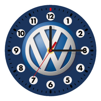 VW Volkswagen, Ρολόι τοίχου ξύλινο (20cm)
