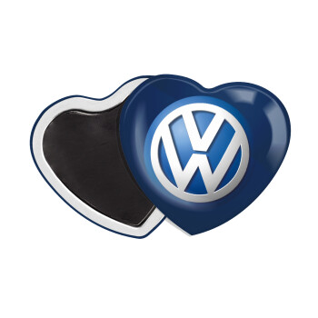VW Volkswagen, Μαγνητάκι καρδιά (57x52mm)