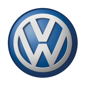 VW Volkswagen, Mousepad Στρογγυλό 20cm