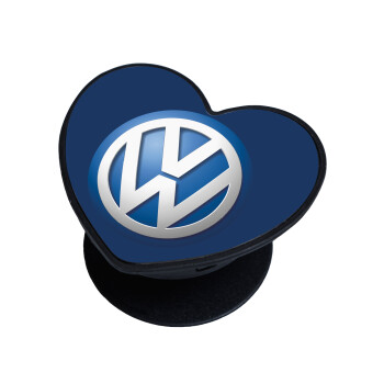 VW Volkswagen, Phone Holders Stand  καρδιά Μαύρο Βάση Στήριξης Κινητού στο Χέρι