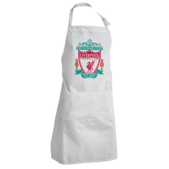 Liverpool, Adult Chef Apron (with sliders and 2 pockets)