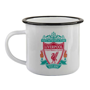 Liverpool, Κούπα εμαγιέ με μαύρο χείλος 360ml