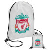 Liverpool, Τσάντα πουγκί με μαύρα κορδόνια 45χ35cm (1 τεμάχιο)