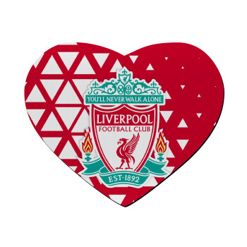 Liverpool, Mousepad heart 23x20cm