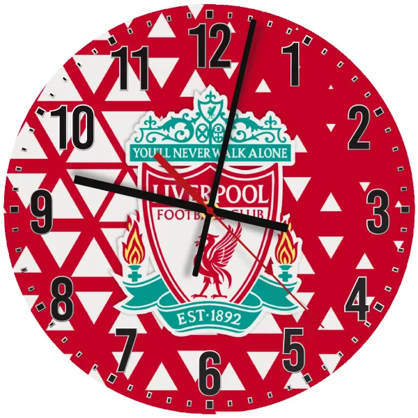 Liverpool — Ρολόι τοίχου ξύλινο 30cm