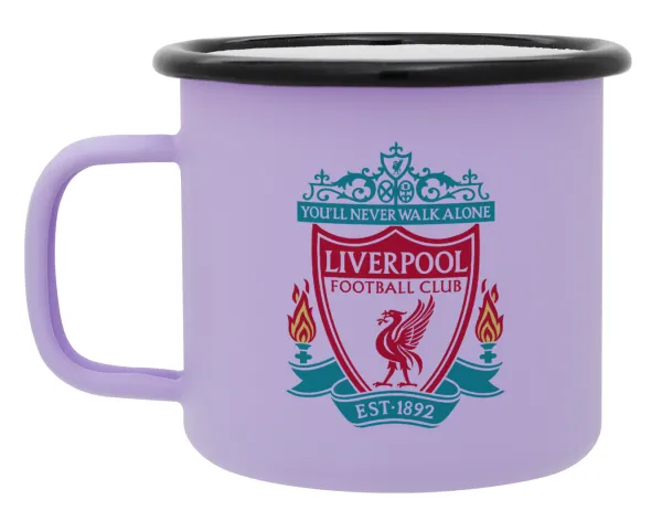 Liverpool — Κούπα Μεταλλική εμαγιέ ΜΑΤ Light Pastel Purple 360ml