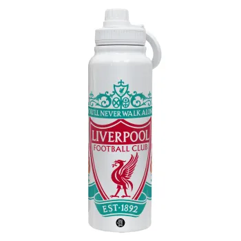 Liverpool, Θερμός 1L Ανοξείδωτο με Βάση Κινητού & Διπλά Τοιχώματα