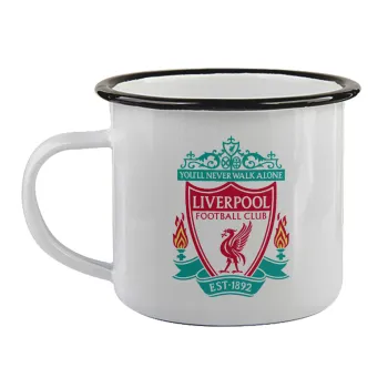 Liverpool, Κούπα εμαγιέ με μαύρο χείλος 360ml