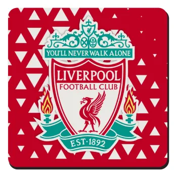 Liverpool, Τετράγωνο μαγνητάκι ξύλινο 9x9cm