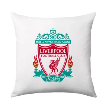 Liverpool, Μαξιλάρι καναπέ 40x40cm περιέχεται το  γέμισμα