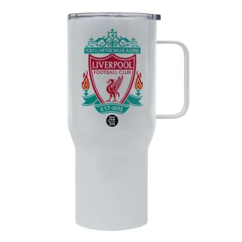 Liverpool, Mega Stainless steel Tumbler with lid, double wall 750L