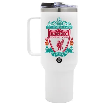 Liverpool, Mega Tumbler με καπάκι, διπλού τοιχώματος (θερμό) 1,2L