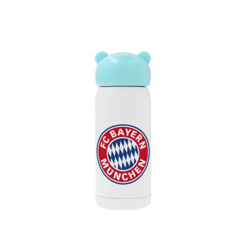 FC Bayern Munich, Γαλάζιο ανοξείδωτο παγούρι θερμό (Stainless steel), 320ml