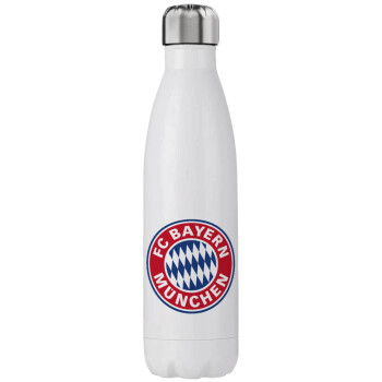 FC Bayern Munich, Μεταλλικό παγούρι θερμός (Stainless steel), διπλού τοιχώματος, 750ml