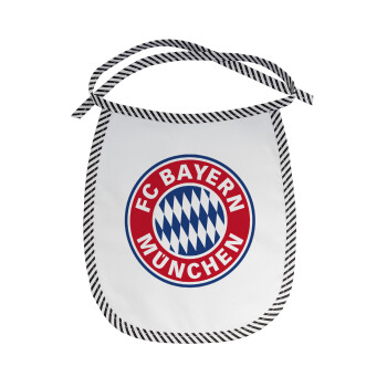 FC Bayern Munich, Σαλιάρα μωρού αλέκιαστη με κορδόνι Μαύρη