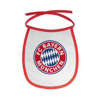 FC Bayern Munich, Σαλιάρα μωρού αλέκιαστη με κορδόνι Κόκκινη
