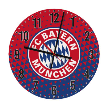 FC Bayern Munich, Ρολόι τοίχου ξύλινο (30cm)