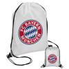 FC Bayern Munich, Τσάντα πουγκί με μαύρα κορδόνια 45χ35cm (1 τεμάχιο)