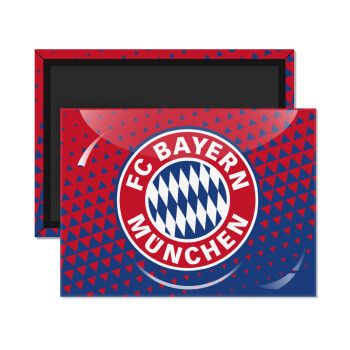 FC Bayern Munich, Ορθογώνιο μαγνητάκι ψυγείου διάστασης 9x6cm