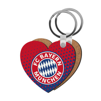 FC Bayern Munich, Μπρελόκ Ξύλινο καρδιά MDF