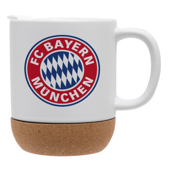 FC Bayern Munich, Κούπα, κεραμική με βάση φελού και καπάκι (ΜΑΤ), 330ml