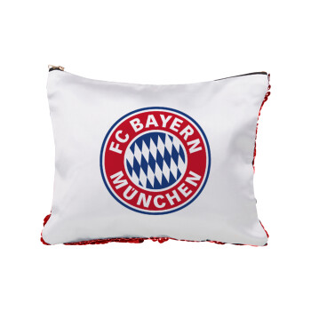 FC Bayern Munich, Τσαντάκι νεσεσέρ με πούλιες (Sequin) Κόκκινο