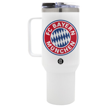 FC Bayern Munich, Mega Tumbler με καπάκι, διπλού τοιχώματος (θερμό) 1,2L