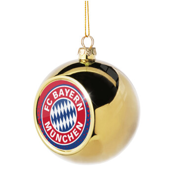 FC Bayern Munich, Χριστουγεννιάτικη μπάλα δένδρου Χρυσή 8cm
