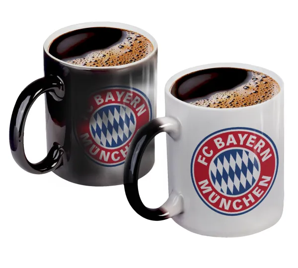 FC Bayern Munich — Κούπα Μαγική, κεραμική, 330ml που αλλάζει χρώμα με το ζεστό ρόφημα