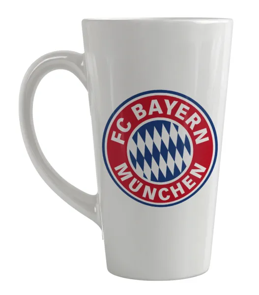 FC Bayern Munich — Large tapered latte mug, ceramic, 450ml