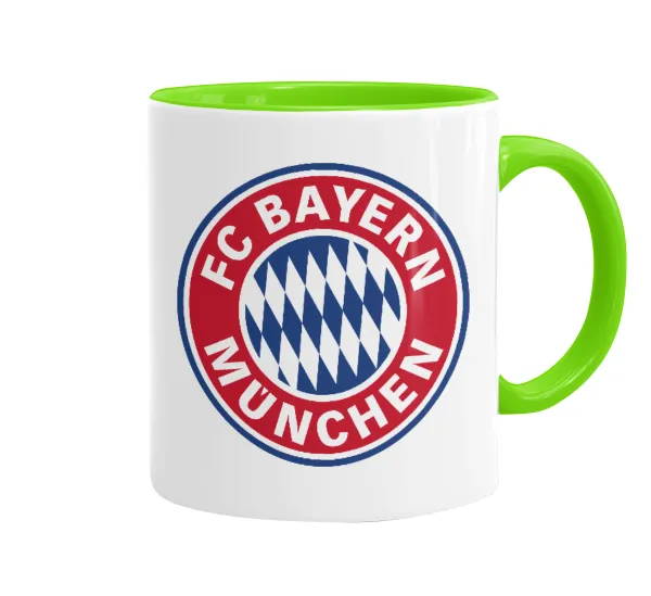FC Bayern Munich — Mug colored light green, ceramic, 330ml