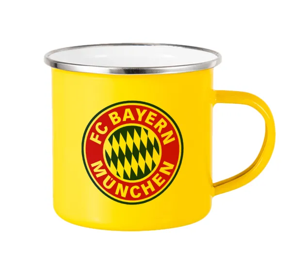FC Bayern Munich — Yellow Enamel Metallic Cup 360ml